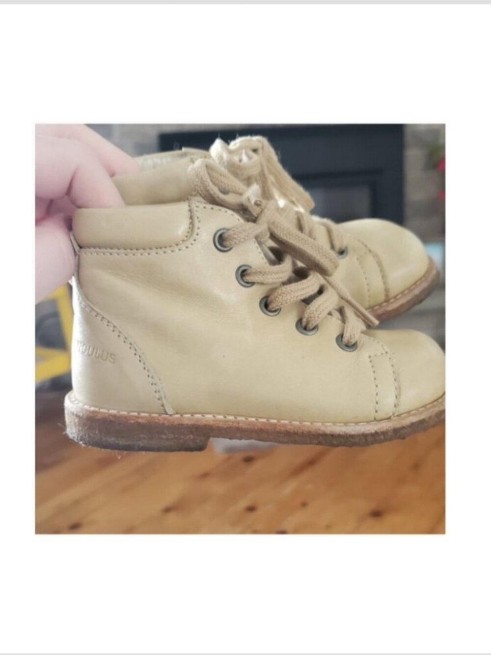 ANGULUS Baby Wool Lining  Starter boots. Size 5